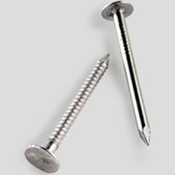 Simpson Strong-Tie Roofing Nail, 1 in L, 2D, Stainless Steel, 10 ga S210ARN1